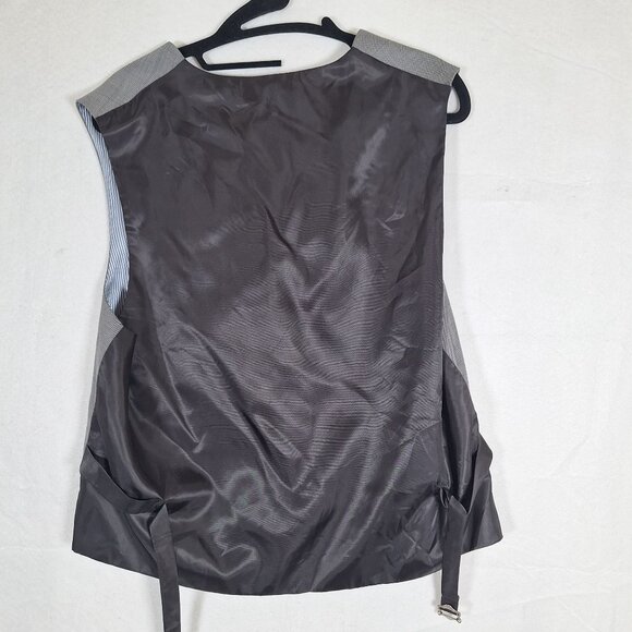 Tommy Hilfiger gray suit vest size medium - Picture 2 of 6